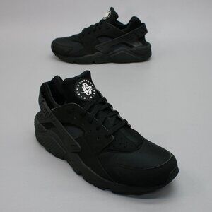 Nike Men's 13 Air Huarache Triple Black Running Shoes Tennis Sneakers 318429-003
